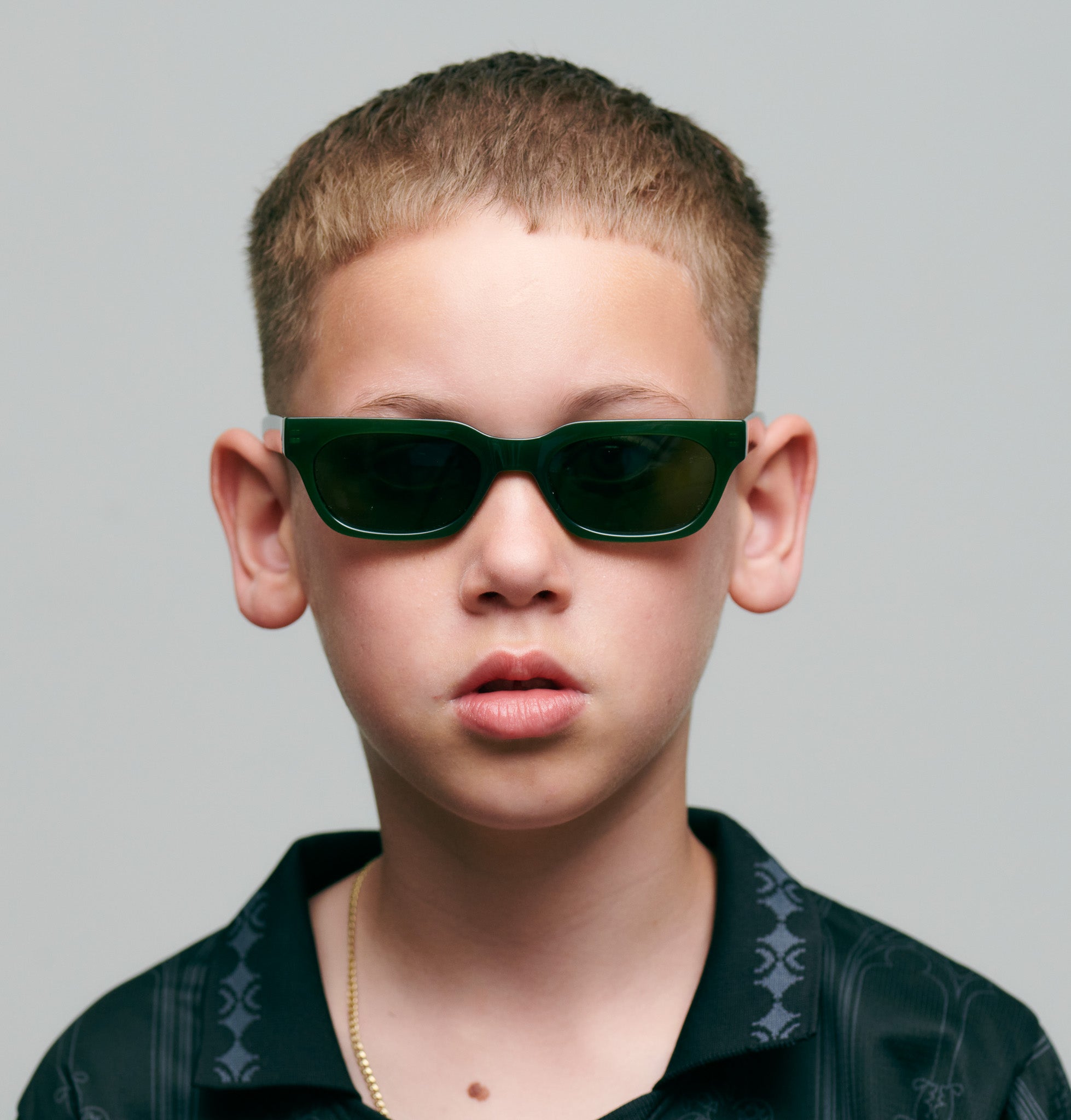 Bror Junior - Dark Green Transparent