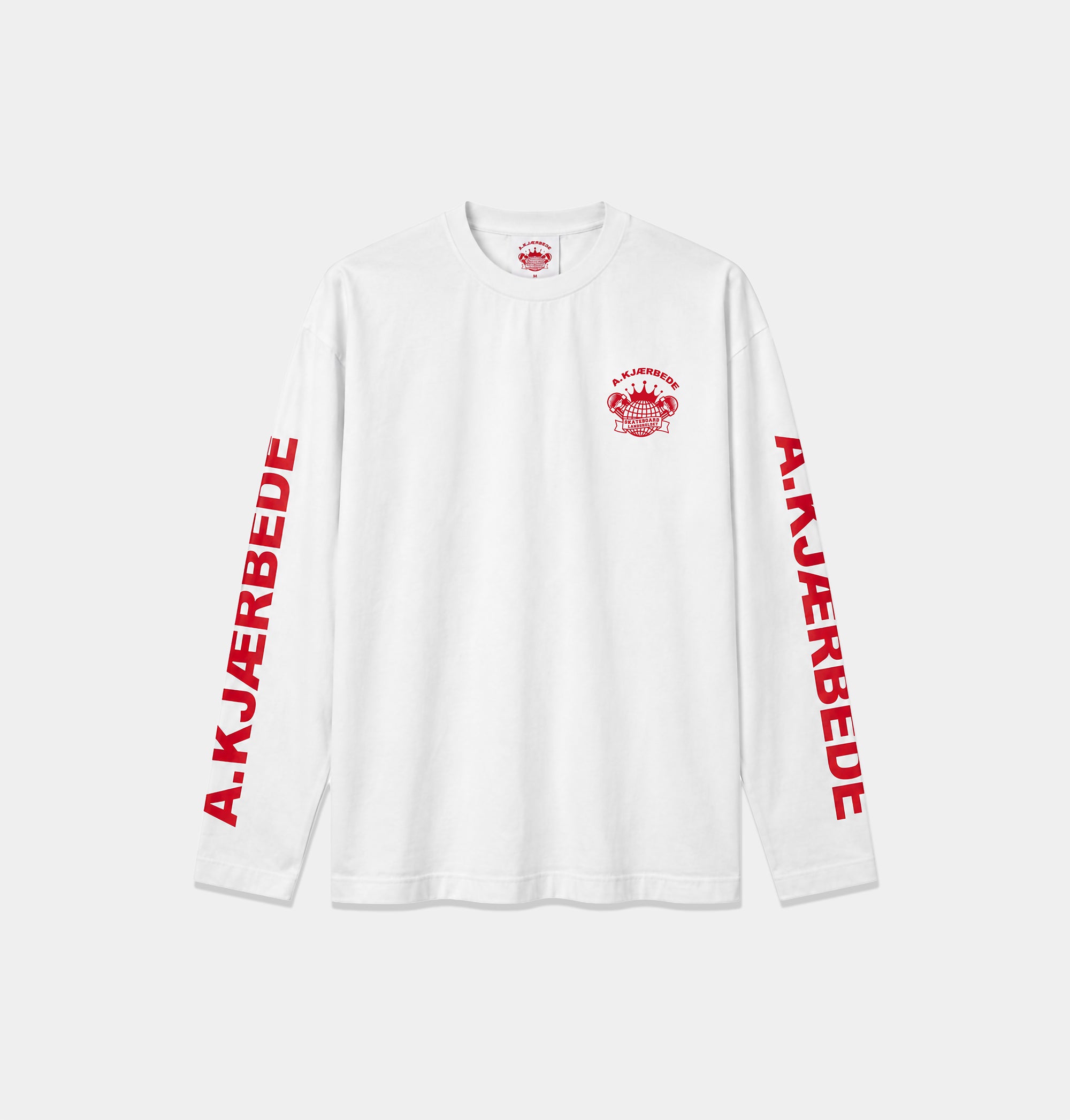 Vitus - Longsleeve (Skateboard Landsholdet) - White